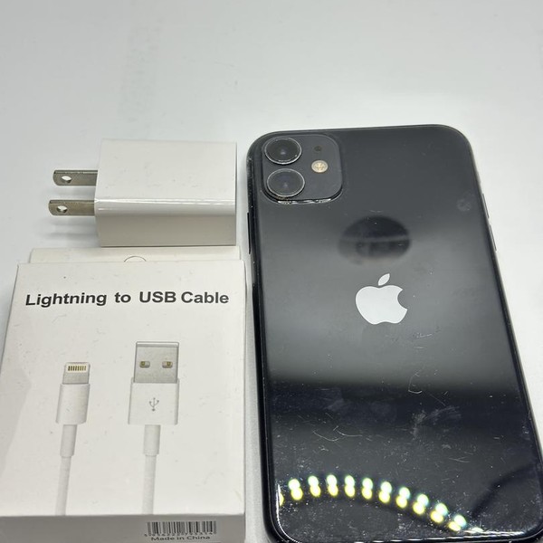 Apple iPhone 11 - Unlocked, 64 GB, Black, A2111