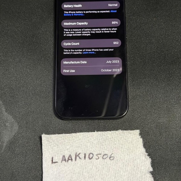 Apple iPhone 15 Pro - Unlocked, 128 GB, Blue, A2848