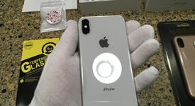 Good
													Apple iPhone X - Verizon, Silver, 64 GB, A1865, photo 5 of 8
