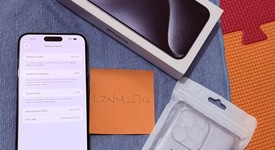 Mint
													Apple iPhone 15 Pro Max - Unlocked, Blue, 256 GB, A2849, photo 1 of 8