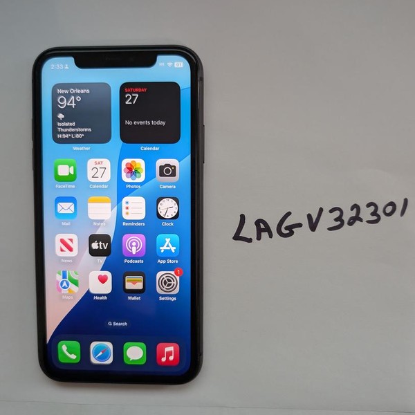 Apple iPhone 11 - Unlocked, 64 GB, Black, A2111