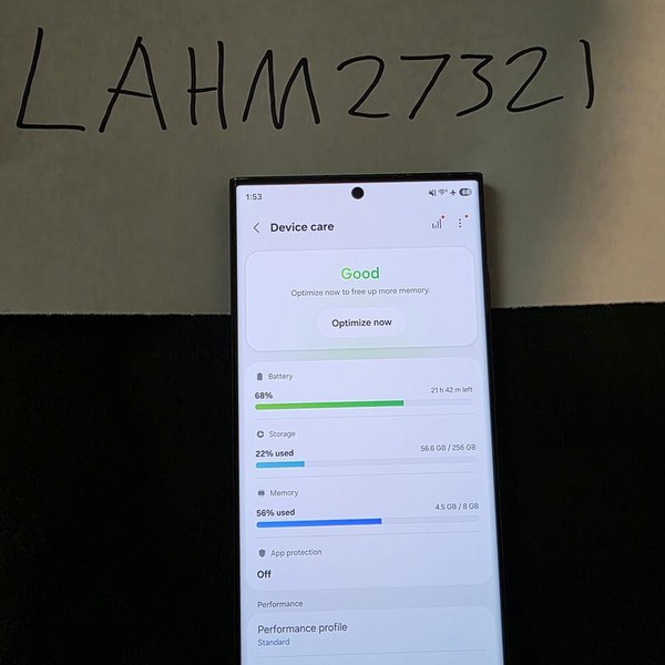 Samsung Galaxy S23 Ultra - Unlocked, 256 GB, Black, 8 GB, SM-S918U1