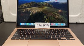 Good
													MacBook Air 2020 - 13" - I3, Gold, 256 GB, 8 GB, photo 1 of 11