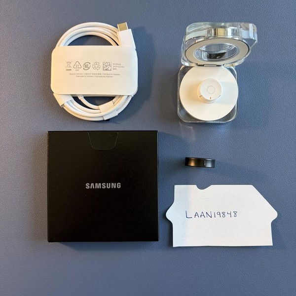 Samsung Galaxy Ring - Black, Size 9