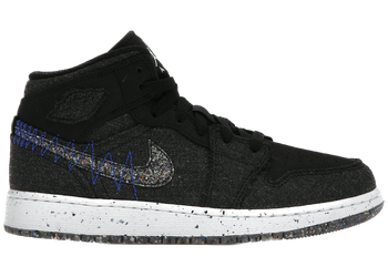 Jordan 1 Mid SE Crater Black (GS) for sale