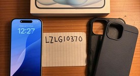 Good
													Apple iPhone 15 - Unlocked, Blue, 128 GB, A2846, photo 1 of 4