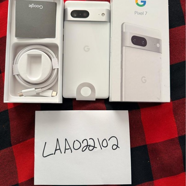 Google Pixel 7 - Unlocked, 128 GB, Snow, 8 GB, GVU6C, Sub-6 5G