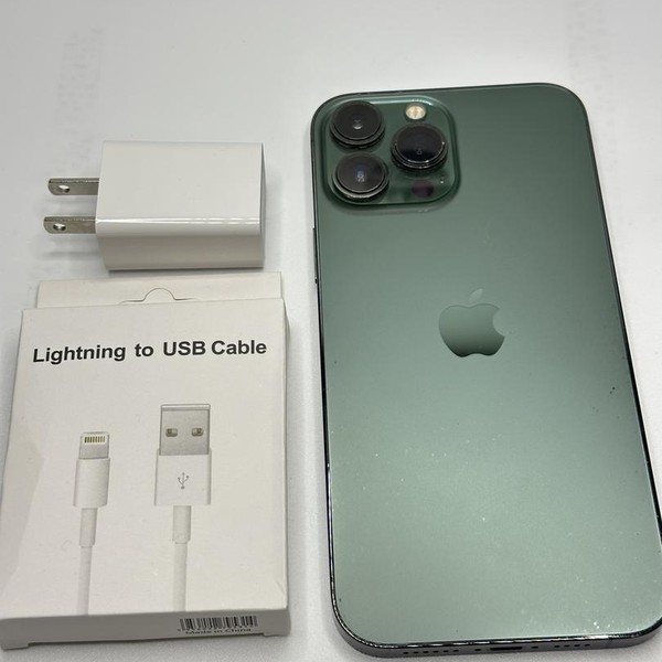 Apple iPhone 13 Pro Max - Unlocked, 128 GB, Green, A2484