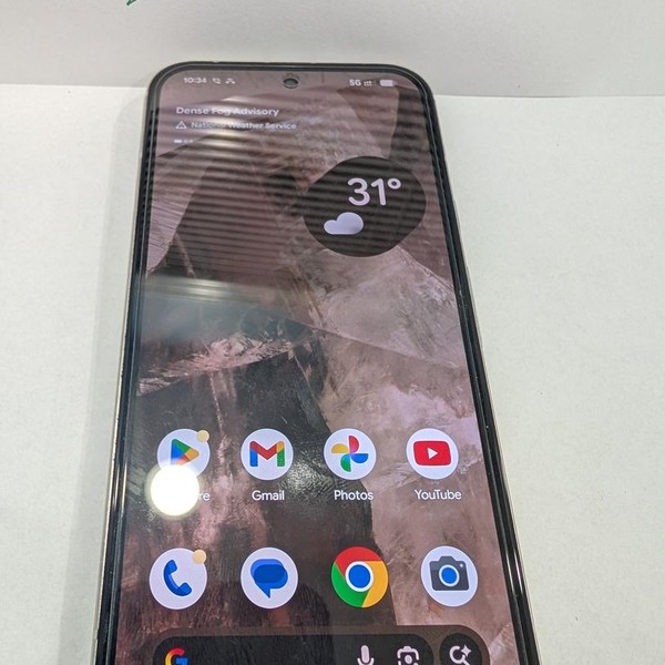 Google Pixel 8a - Unlocked, 128 GB, Porcelain, 8 GB, GKV4X, Sub-6 5G