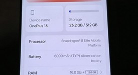Good
													OnePlus 13 - Unlocked, Black Eclipse, 512 GB, 16 GB, photo 4 of 8