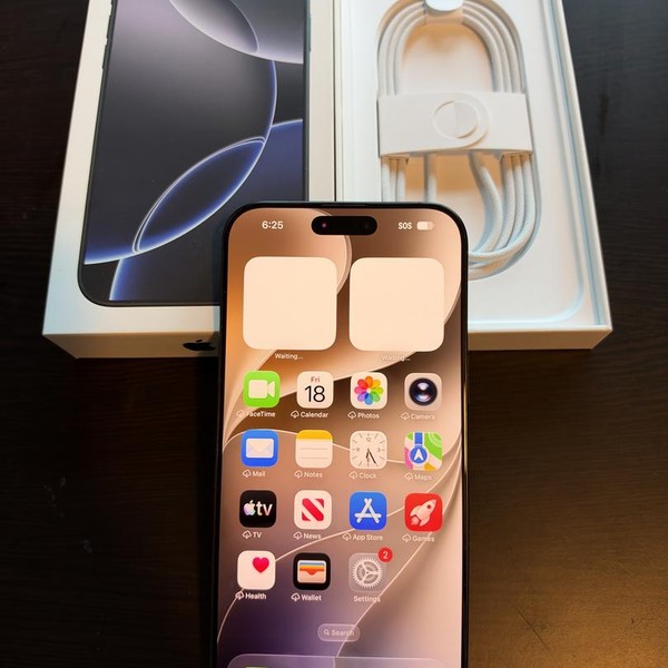 Apple iPhone 16 Pro Max - AT&T, 256 GB, Black, A3084