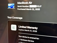 MacBook Air 2025 (M4) - 15"