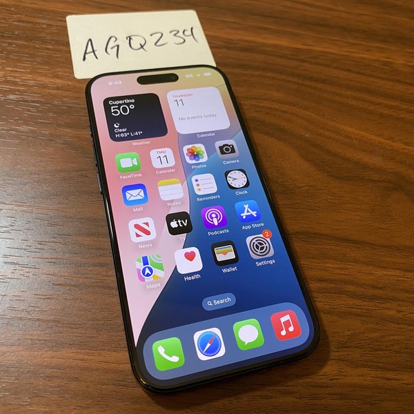 Apple iPhone 15 Pro - Spectrum, 128 GB, Blue, A2848