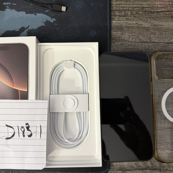 Apple iPhone 16 Pro Max - Unlocked, 256 GB, Desert, A3084