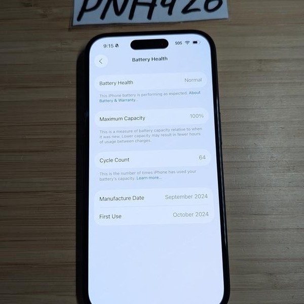 Apple iPhone 16 - Unlocked, 128 GB, Black, A3081