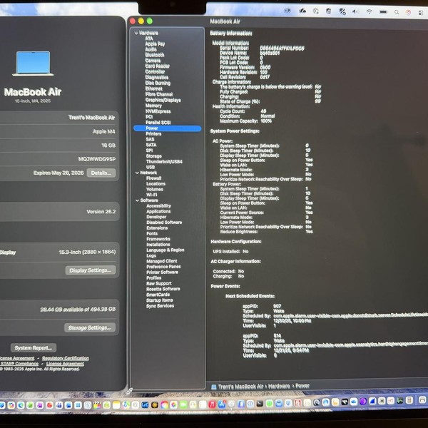 MacBook Air 2025 (M4) - 15 inch - Apple M4, Silver, 512 GB, 16 GB