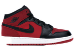  Jordan 1 Mid Gym Red Black (GS)