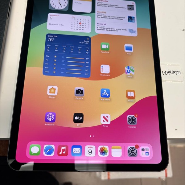 Apple iPad Pro 11 inch (M4) 2024 - Unlocked, 256 GB, Black, 8 GB, A2837, Standard Glass