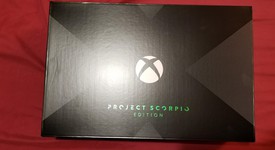 New
													Xbox One X (2017) - Black, Scorpio, photo 1 of 4
