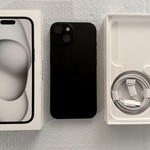 Mint Apple iPhone 15 - Unlocked, Black, 256 GB, A2846