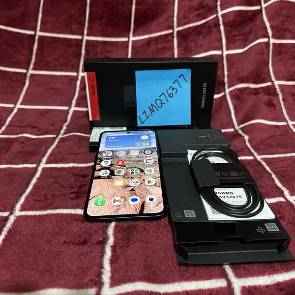 Samsung Galaxy S24 FE - Unlocked, 128 GB, Graphite, SM-S721U1