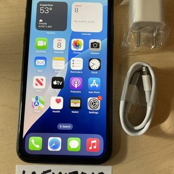 Apple iPhone Xr - Unlocked, 64 GB, Black, A1984