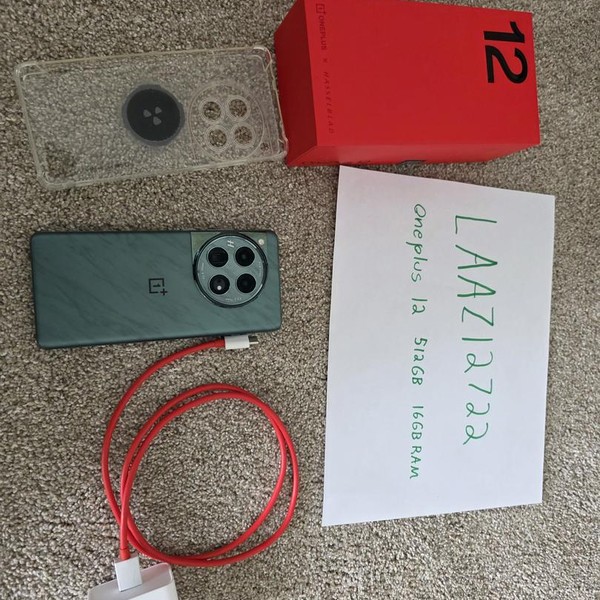 OnePlus 12 - Unlocked, 512 GB, Green, 16 GB, CPH2583