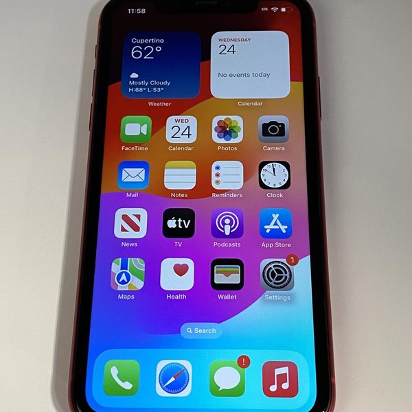Apple iPhone 11 - Unlocked, 64 GB, Red, A2111