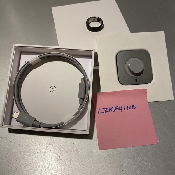 Oura Ring Gen 4 - Black, Size 11