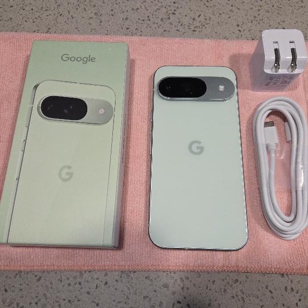 Google Pixel 9 - Unlocked, 128 GB, Wintergreen, 12 GB, G2YBB
