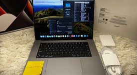 Mint
													MacBook Pro 2021 - 16" - Apple M1 Pro 10-core, Gray, 1 TB, 16 GB, photo 1 of 9