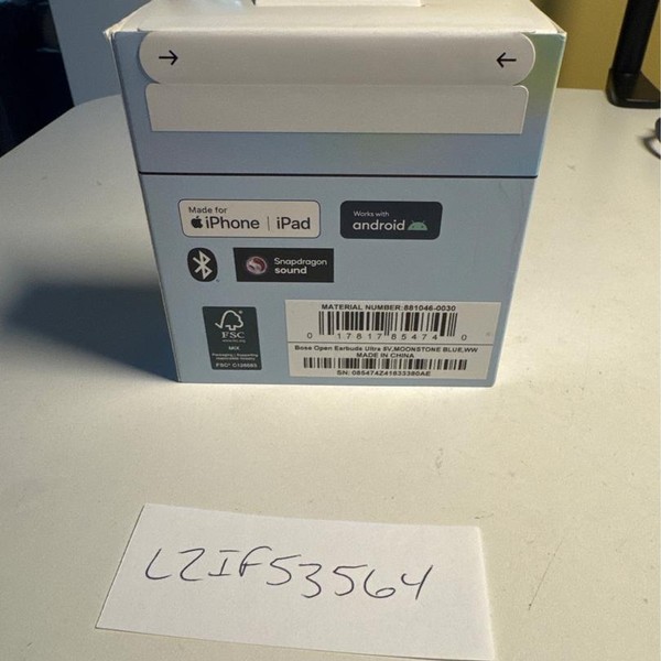 Bose Ultra Open Earbuds - Moonstone Blue