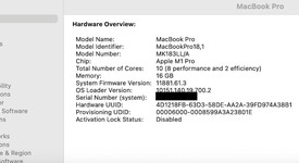 Mint
													MacBook Pro 2021 - 16" - Apple M1 Pro 10-core, Gray, 512 GB, 16 GB, photo 2 of 9