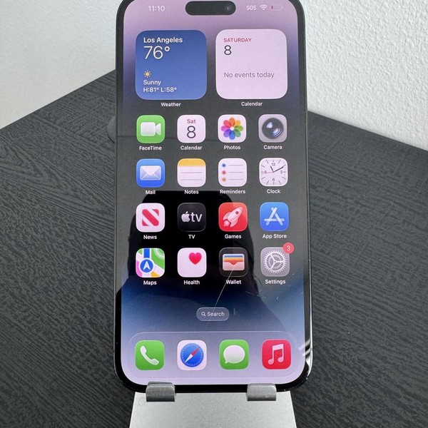 Apple iPhone 14 Pro Max - Unlocked, 256 GB, Black, A2651