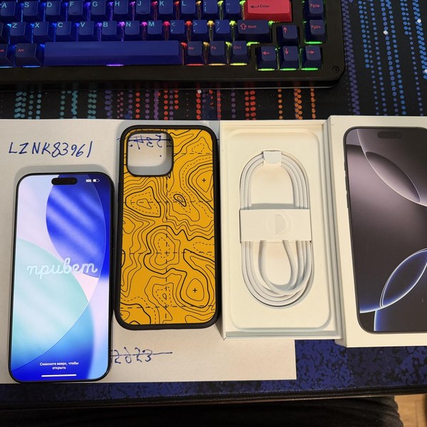 Apple iPhone 16 Pro Max - Unlocked, 512 GB, Black, A3084