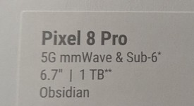 Mint
													Google Pixel 8 Pro - Unlocked, Obsidian, 1 TB, 12 GB, G1MNW, mmWave 5G, photo 2 of 11