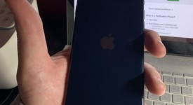Fair
													Apple iPhone SE 3rd Gen 2022 - Unlocked, Midnight, 256 GB, A2595, photo 1 of 7