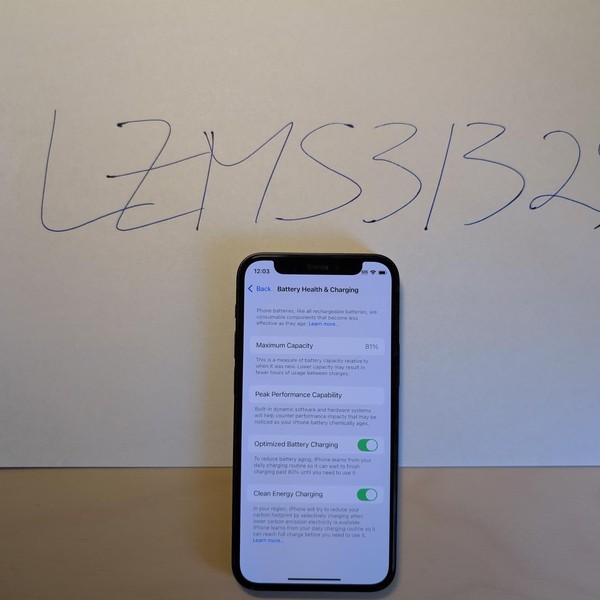 Apple iPhone 12 Mini - Unlocked, 64 GB, Black, A2176