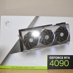 Used MSI GeForce RTX 4090 - RTX-4090-SUPRIM-X-24G, Suprim X