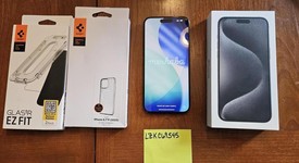 Mint
													Apple iPhone 15 Pro Max - Unlocked, Black, 256 GB, A2849, photo 1 of 14