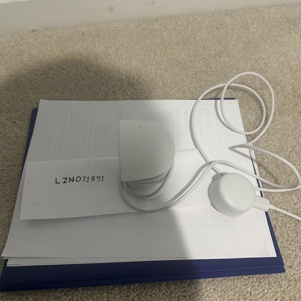 Google Nest Cam (Indoor) 2nd Gen - Snow, Wired