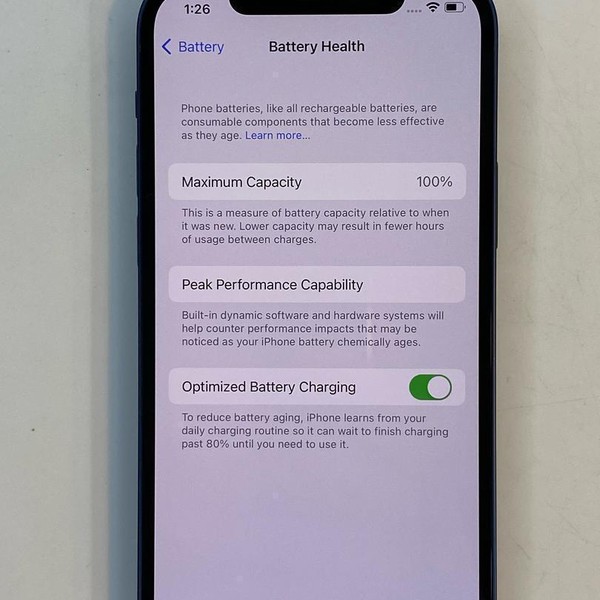 Apple iPhone 12 - Verizon, 128 GB, Blue, A2172