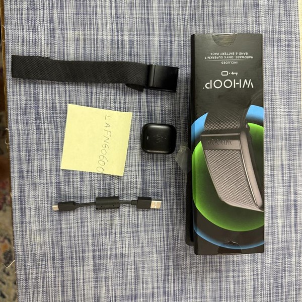 Whoop Fitness Tracker - Black
