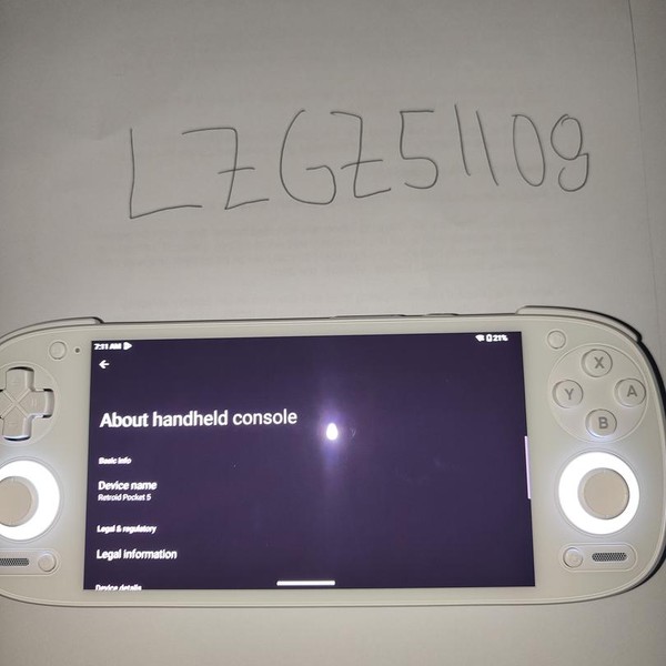 Retroid Pocket 5 - 128 GB, White, 8 GB