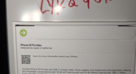 New
													Apple iPhone 16 Pro Max - Unlocked, Desert, 256 GB, A3084, photo 2 of 2