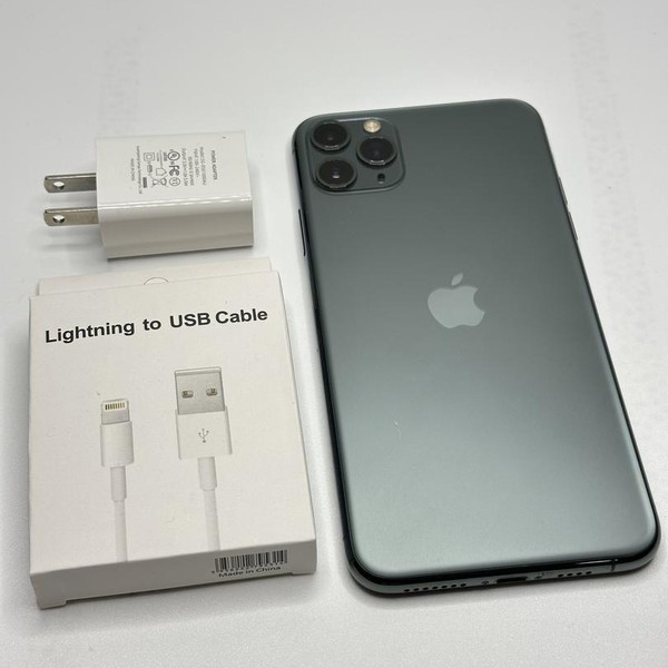 Apple iPhone 11 Pro Max - Unlocked, 64 GB, Green, A2161