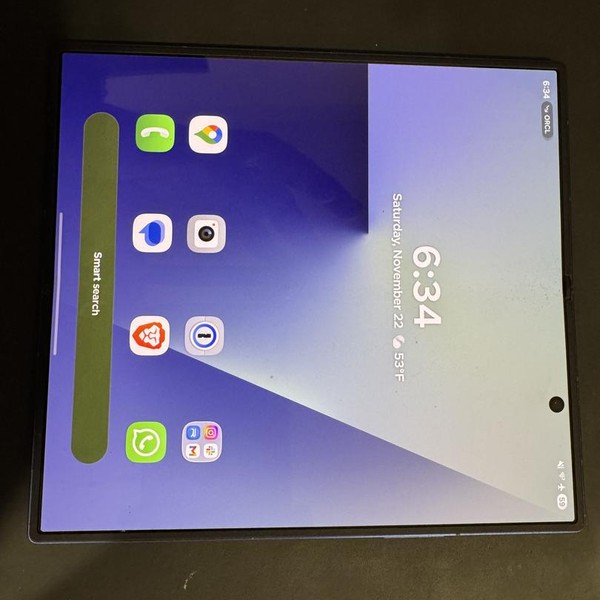 Samsung Galaxy Z Fold7 - Unlocked, 256 GB, Blue Shadow, 12 GB, SM-F966U1