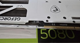 Used
													MSI GeForce RTX 5080 - G5080-16V3CW, VENTUS 3X OC WHITE, photo 4 of 9