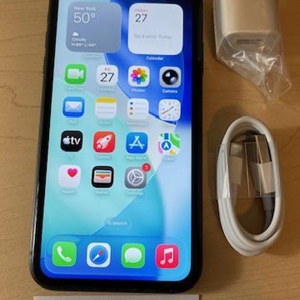 Apple iPhone 11 - Unlocked, 64 GB, Black, A2111