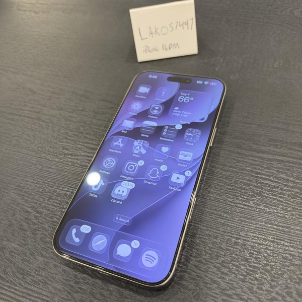 Apple iPhone 16 Pro Max - Unlocked, 512 GB, Natural, A3084